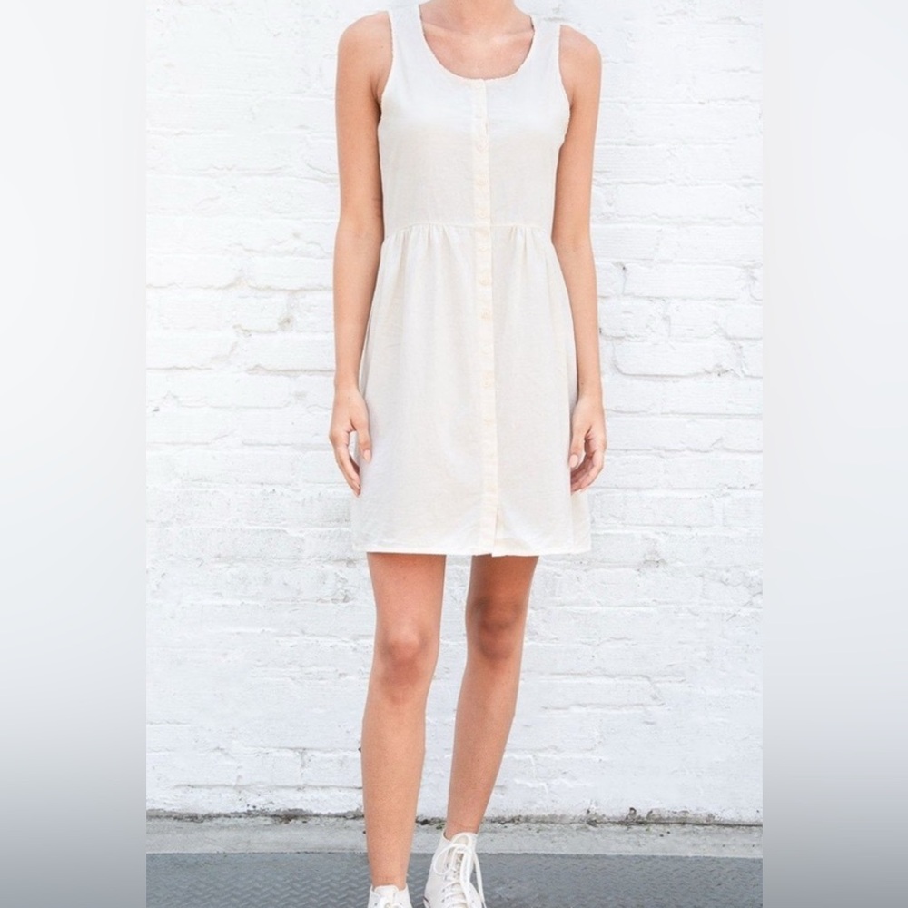 GUC Brandy Melville Cream Mini Dress